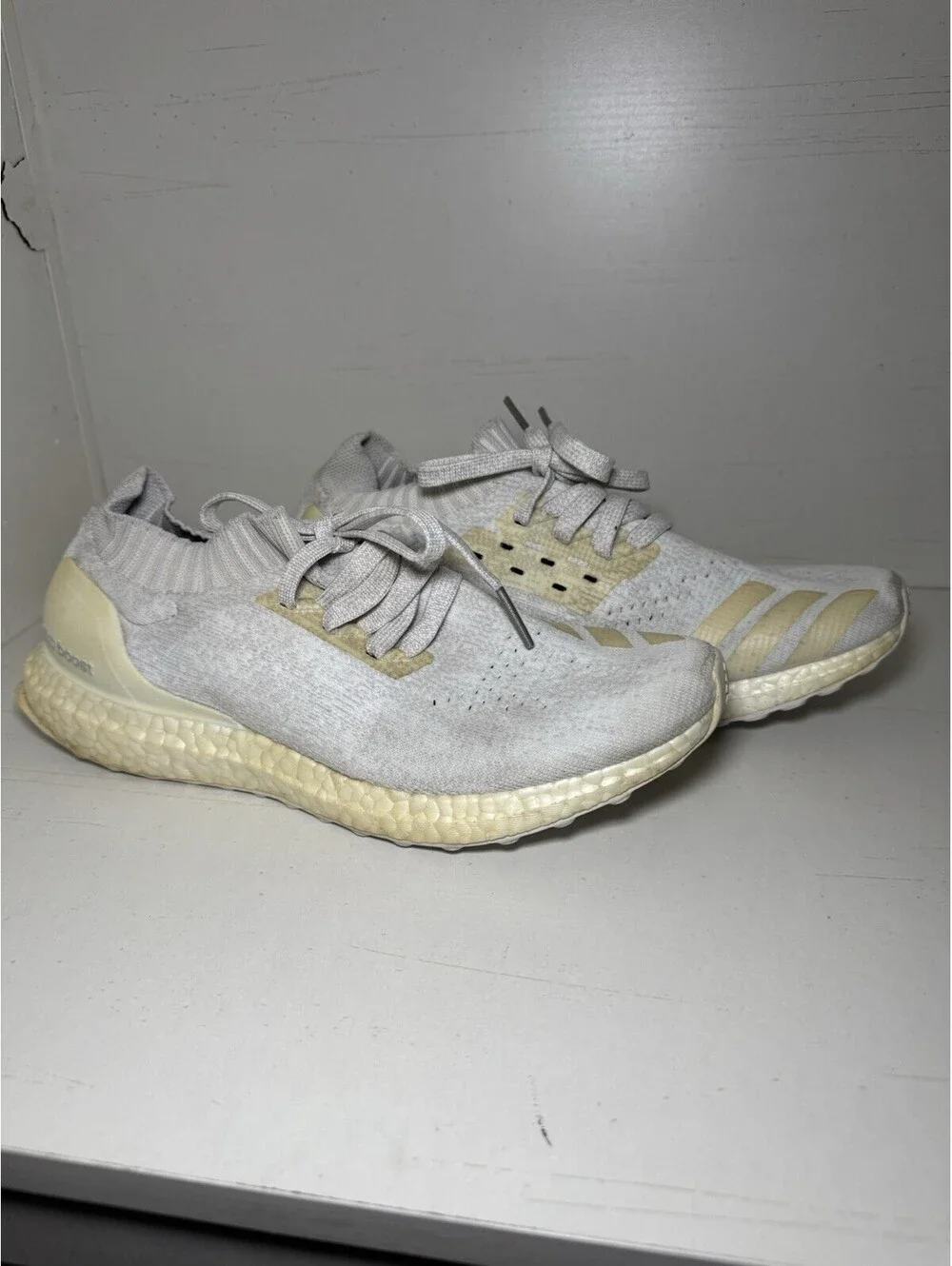 Adidas Women’s UltraBoost Uncaged White Running Shoes Sneakers Size 8.5